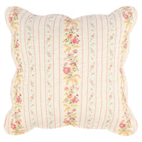 Rosle 18 Inch Set of 2 Accent Pillows, Cotton, Polyester, Multicolor Floral - BM313269