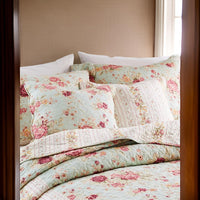 Rosle 18 Inch Set of 2 Accent Pillows, Cotton, Polyester, Multicolor Floral - BM313269