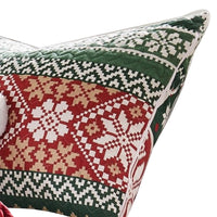 Live 3 Piece Queen Quilt Set with 2 Pillow Shams, Festive Winter Print  - BM313279