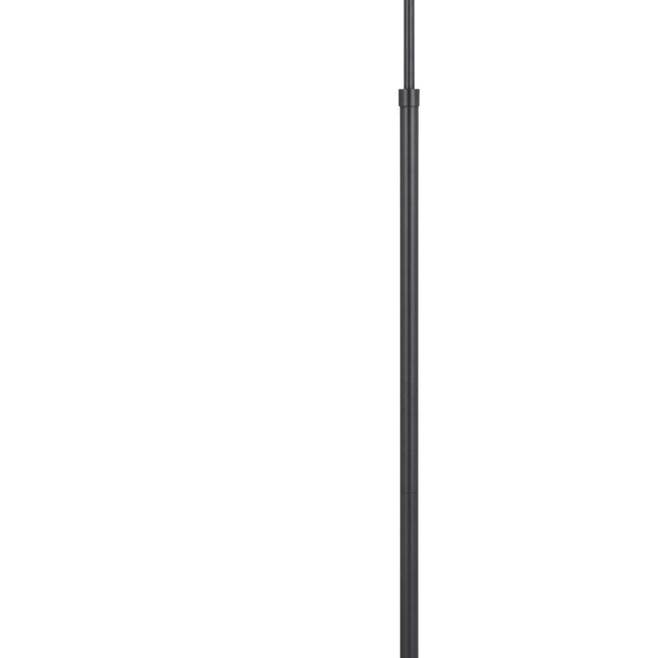 Kime 44-58 Inch Floor Lamp, Adjustable Height, LED, Charcoal Grey Finish - BM313620