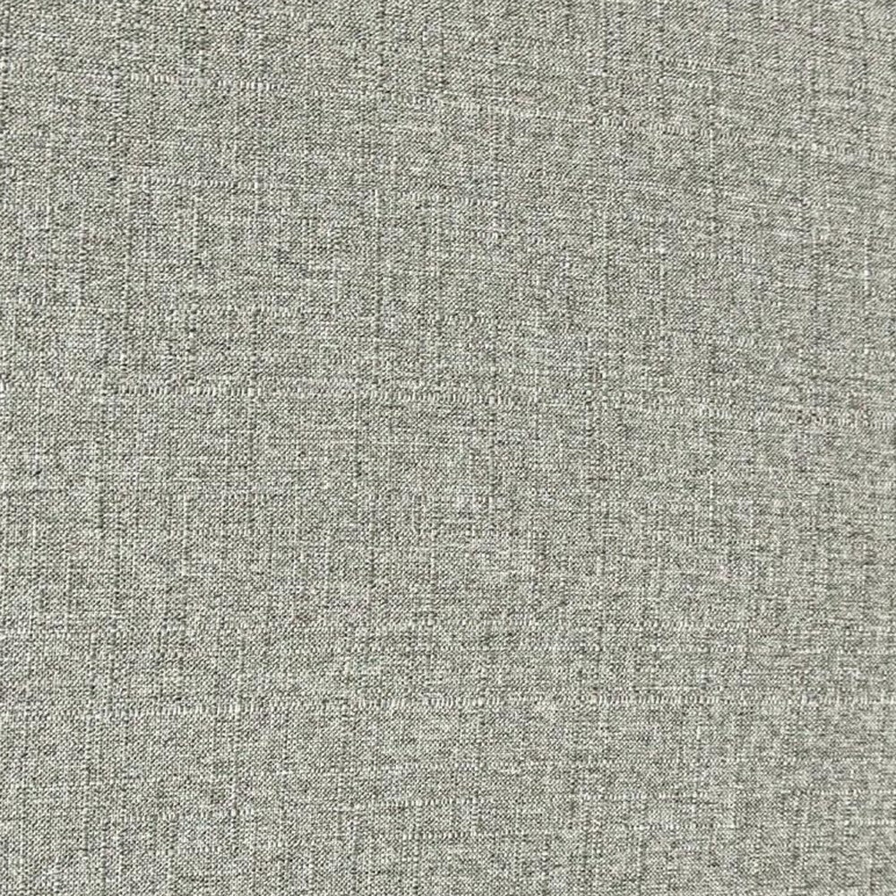 Sie 25 Inch Dining Chairs, Set of 2, Nailhead Trim, Padded Gray Upholstery, Black Wood - BM314659