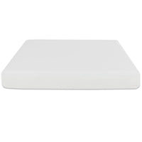 Bint 8 Inch California King Mattress, Gel Memory Foam, Curved Edges - BM314695