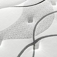 Dani 14 Inch Queen Size Mattress, Pocket Coil Hybrid and Foam Layers - BM314713