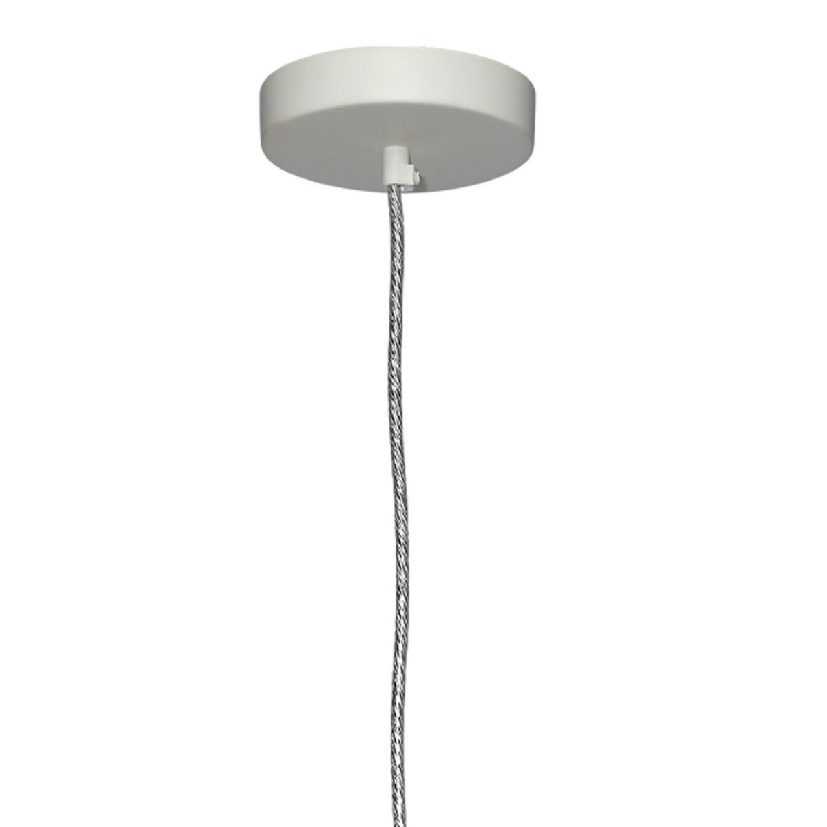 Zoe 96 Inch Pendant Chandelier, Modern Curved Round Paper Mache, Beige - BM314836