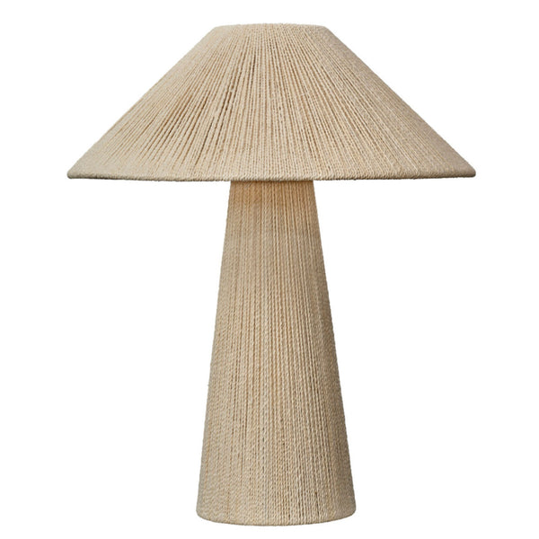 Liya 18 Inch Table Lamp, Cone Shade, Tapered Base, Off White Texture Finish - BM314841