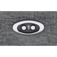 Diko 86 Inch Power Recliner Loveseat, Cupholders, Storage Console, Gray