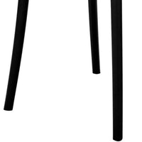 Heem 19 Inch Side Dining Chair Set of 4, Armless, Indoor Outdoor, Black - BM315400