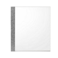 Ara 33 x 39 Dresser Mirror, Crystal Accents, White Glossy Laminate Finish - BM316132