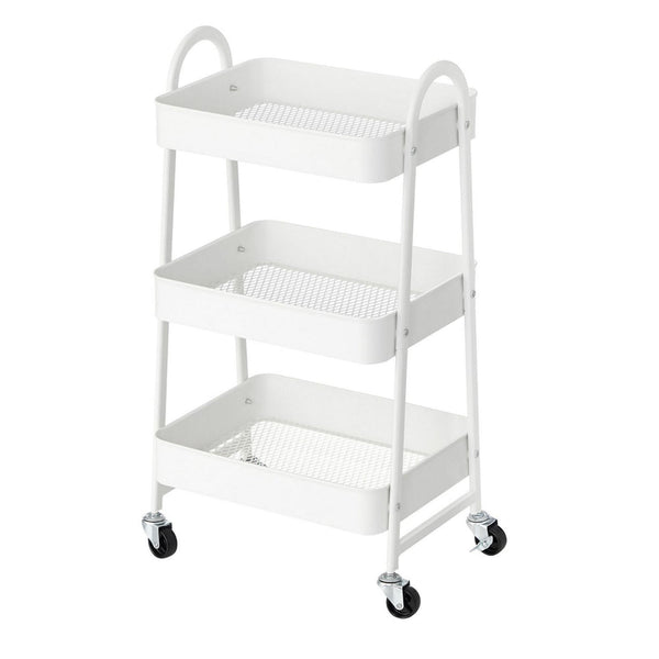 Navi 31 Inch Rolling Cart on Caster Wheels for Home, Office, Storage - BM316256