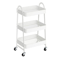 Navi 31 Inch Rolling Cart on Caster Wheels for Home, Office, Storage - BM316256