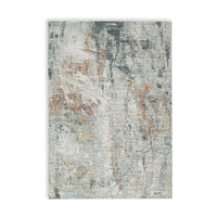 Veor 8 x 10 Large Area Rug, Abstract Patterns, Machine Woven Polyester - BM318260