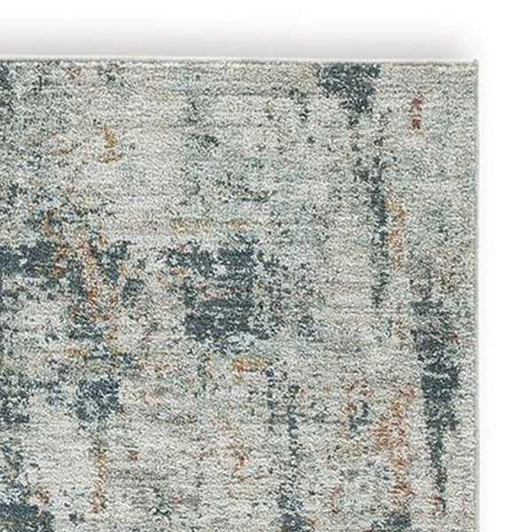 Veor 8 x 10 Large Area Rug, Abstract Patterns, Machine Woven Polyester - BM318260