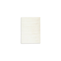 Stebin 5 x 7 Area Rug, Shag Style, Ivory White Polyester, Washable, Cotton - BM318325