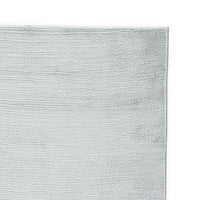 Stebin 5 x 7 Area Rug, Shag Style, 15mm Pile Gray Polyester, Washable - BM318327