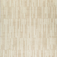 Stebin 8 x 10 Area Rug, Shag Style, 15mm Pile Cream Polyester, Washable - BM318328