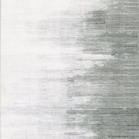 Mili 8 x 10 Area Rug, Abstract Pattern Washable Gray White Polyester - BM318332