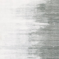 Mili 5 x 7 Area Rug, Abstract Pattern Washable Gray White Polyester - BM318333