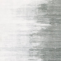 Mili 5 x 7 Area Rug, Abstract Pattern Washable Gray White Polyester - BM318333