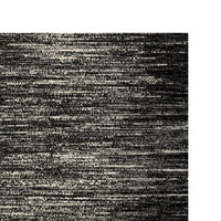 Rebecca 5 x 7 Area Rug,  Black White Refined Stripe Pattern, Soft Pile - BM318348