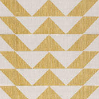 Hamley 8 x 10 Area Rug, Indoor Outdoor, Geometric Prints, Yellow, White - BM318371