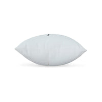 14 x 22 Lumbar Pillow Set of 4, Indoor Outdoor, Stay Text, White, Black - BM318549