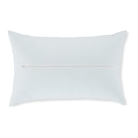 14 x 22 Lumbar Pillow Set of 4, Indoor Outdoor, Stay Text, White, Black - BM318549