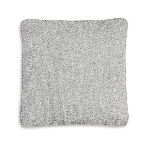 Toen 22 Inch Accent Pillow Set of 4, Indoor Outdoor, Light Gray Polyester - BM318579