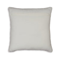 Lien 19 Inch Throw Pillow Set of 4, Striped Design, White Brown Cotton - BM318584