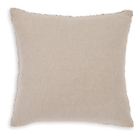 Lora 20 Inch Accent Pillow Set of 4, Textured Stripe Pattern, Ivory Gray - BM318619