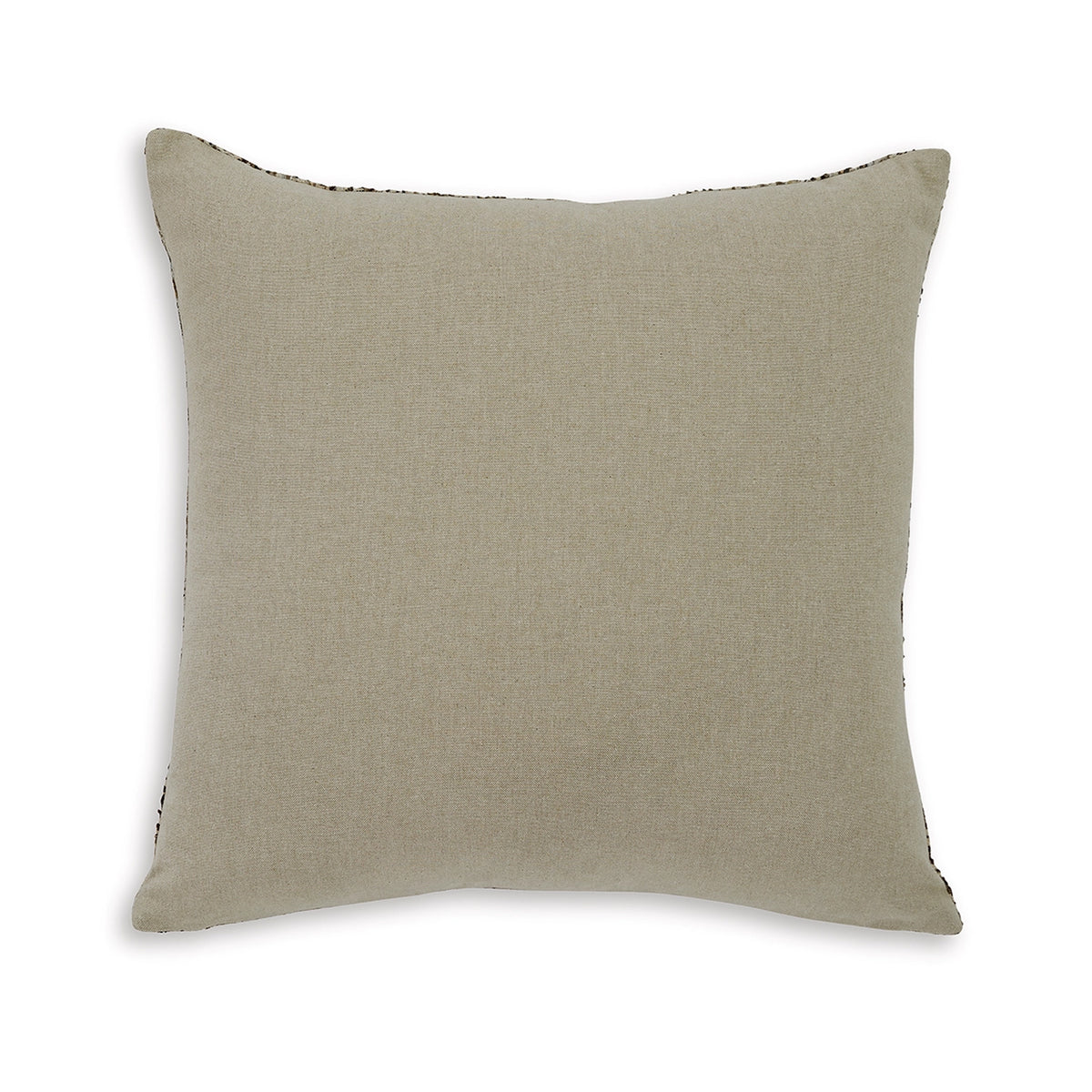 Nera 20 Inch Accent Pillow Set of 4, Distressed Chevron Pattern, Tan Black  - BM318620