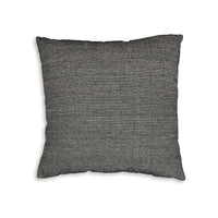 Throw Pillow Set of 4, 20 Inch, Cotton, Black White Stripes, Straight Edge - BM318652