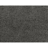 Levy Accent Chair, Iron Gray Polyester, Soft Plush Foam, Black Metal Legs -BM320830