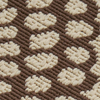 Monis Area Rug, Rectangular 3 x 5, Ivory Indoor Outdoor, Medallion pattern -BM321217