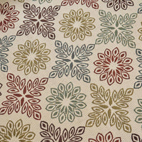 Monis Area Rug, 8 x 10, Floral Patterns, Power Loomed, Ivory Indoor Outdoor -BM321270