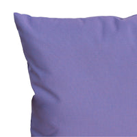 Naed Square Outdoor Throw Pillow Set of 2, 18 Inch, Purple Water Resistant By Casagear Home