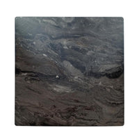 Bar Height Table, Laminate Paladina Marble Top, 42 Inch, Rubberwood, Black -BM321709