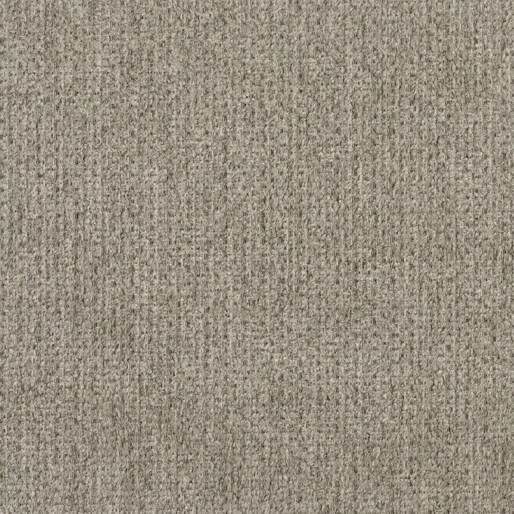 Jeni Ottoman, Modern 39 Inch, Corner Blocks, Solid Wood, Gray Polyester -BM323330