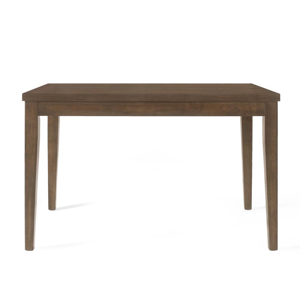 Kiyan Counter Height Dining Table, Brown Rubberwood, 59 Inch Rectangular -BM323415
