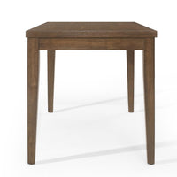 Kiyan Counter Height Dining Table, Brown Rubberwood, 59 Inch Rectangular -BM323415