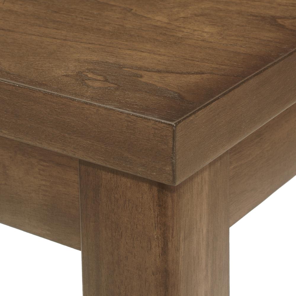 Kiyan Counter Height Dining Table, Brown Rubberwood, 59 Inch Rectangular -BM323415