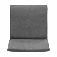Heli Side Dining Chair, Set of 2, Curved, Dark Gray, Splayed Legs - BM323769