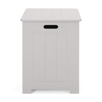 Tomo Laundry Hamper Bathroom Cabinet, Flip Top Storage, Gray - BM323929