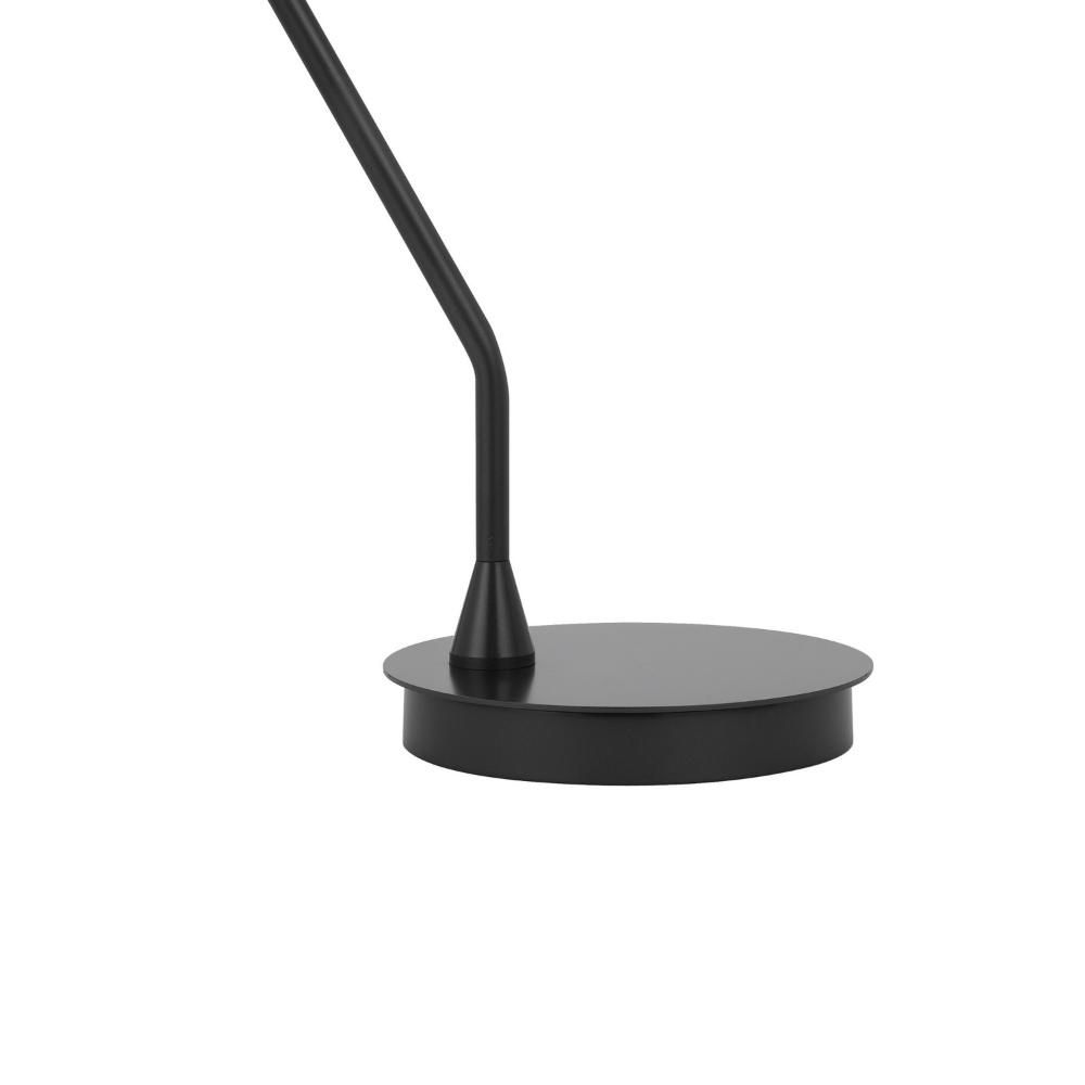Sty 24 Inch Task Table Lamp, Swivel Gray Shade, Angled Thin Metal Pole -BM323942