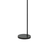 Ashy 68 Inch Floor Lamp, Gooseneck LED, White Shade, Brass Arc Pole -BM323945