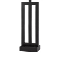 Haney Table Lamp, 1 Outlet, USB Port, Bronze Slim Keyhole Base 30 Inch -BM323992