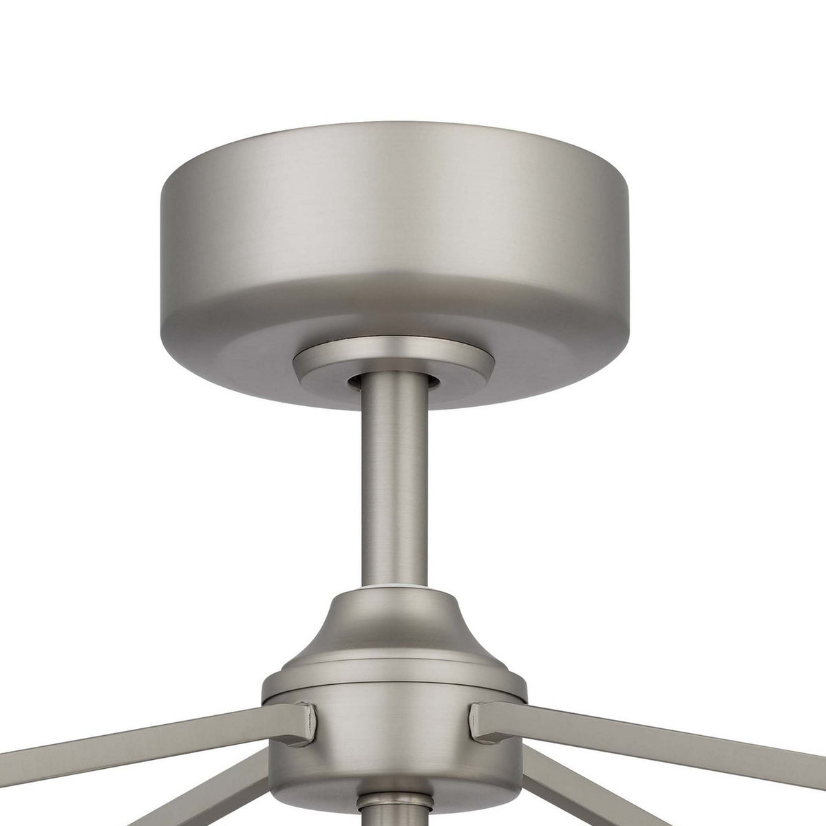 Royo Ceiling Fan Light, 27 Inch 6 Speed, LED, Brown Chrome Steel  - BM324020