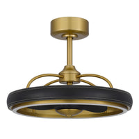 Royo Ceiling Fan Light, 6 Speed 23 Inch Ultra Quiet, LED, Brown Brass  - BM324021