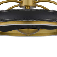 Royo Ceiling Fan Light, 6 Speed 23 Inch Ultra Quiet, LED, Brown Brass  - BM324021