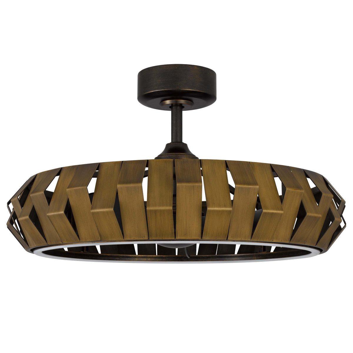 Jilo Remote Control Ceiling Fan Light, 6 Speed 31 Inch, Bronze Finish  - BM324023