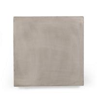 Ebec Outdoor Side Table, Modern Cube Light Gray Faux Concrete, 22 Inch - BM324031